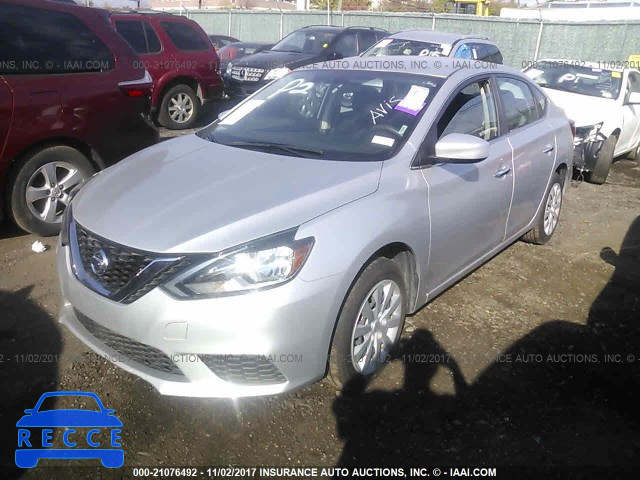 2017 NISSAN SENTRA 3N1AB7APXHL652418 image 1