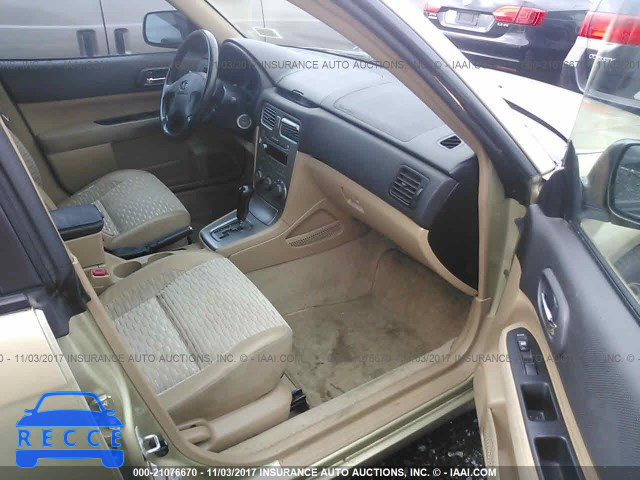 2004 SUBARU FORESTER 2.5XS JF1SG65644H751314 image 4
