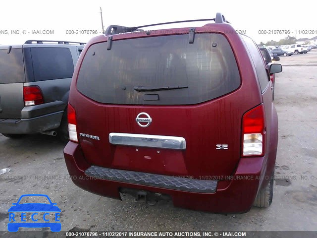 2006 Nissan Pathfinder LE/SE/XE 5N1AR18U46C642716 image 5