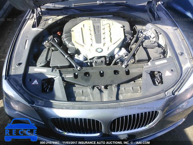 2010 BMW 750 LI WBAKB8C57ACY63822 зображення 9