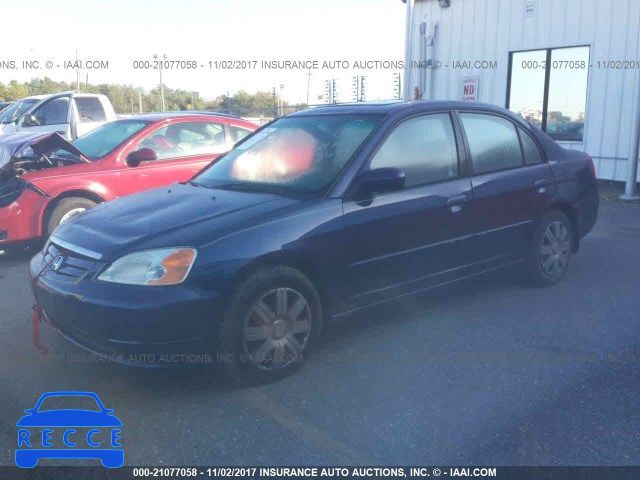 2001 HONDA CIVIC 1HGES26711L023627 image 1