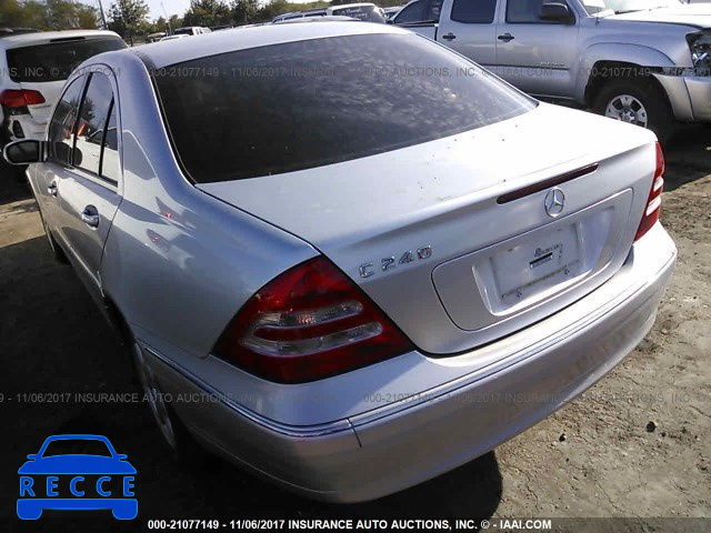 2003 Mercedes-benz C 240 WDBRF61J13A426132 image 2