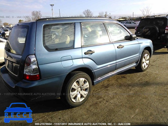 2008 Subaru Forester 2.5X JF1SG63698H711514 image 3
