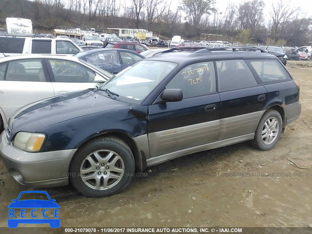 2002 Subaru Legacy OUTBACK 4S3BH665527612650 зображення 1