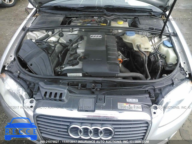 2006 AUDI A4 2.0T QUATTRO WAUDF78E26A211435 Bild 9