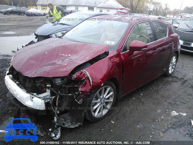 2011 Lexus CT 200 JTHKD5BH0B2009977 зображення 1