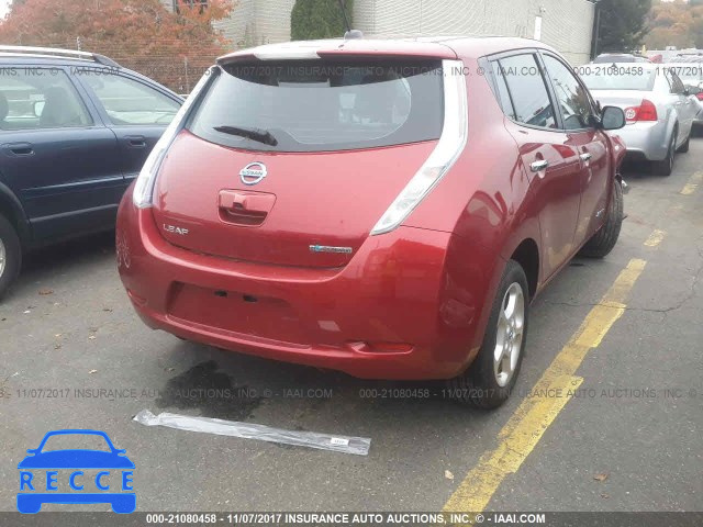 2011 Nissan Leaf SV/SL JN1AZ0CP8BT001646 зображення 3