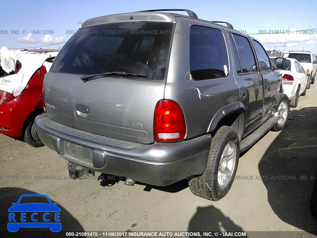 2000 DODGE DURANGO 1B4HS28Z5YF243434 зображення 3