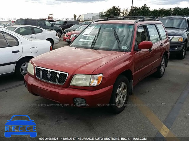 2002 Subaru Forester S JF1SF65662H723868 зображення 1