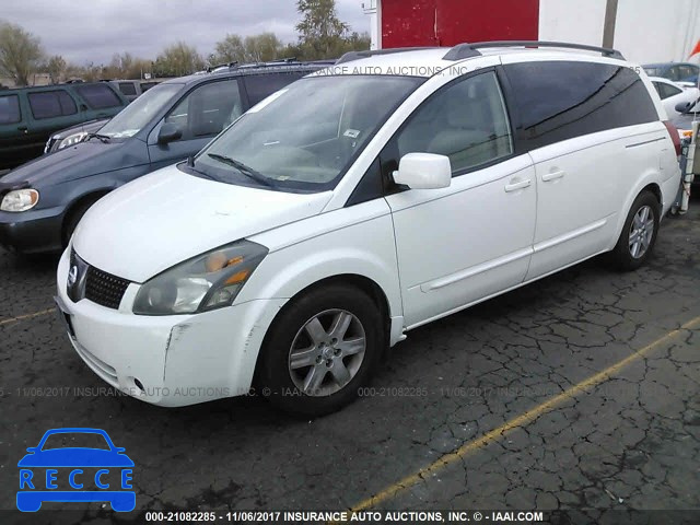 2004 Nissan Quest S/SE/SL 5N1BV28U44N360390 image 1
