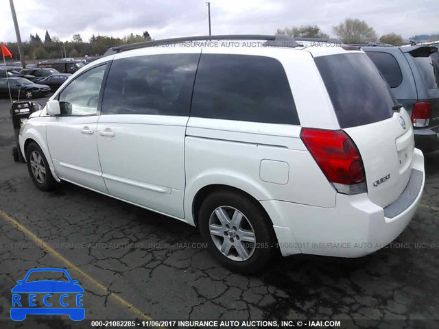 2004 Nissan Quest S/SE/SL 5N1BV28U44N360390 image 2