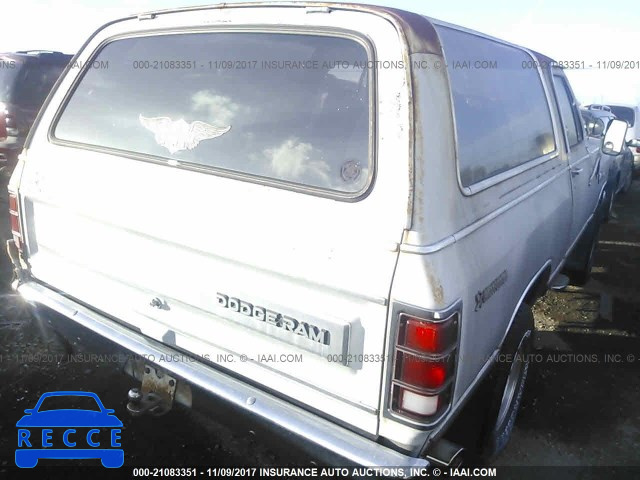 1985 Dodge Ramcharger AW-100 1B4GW12W5FS607106 image 3