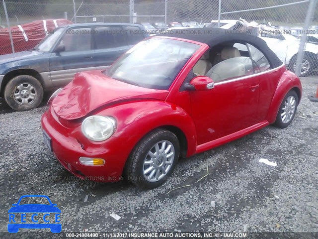 2004 Volkswagen New Beetle GLS 3VWCM31Y24M331878 зображення 1