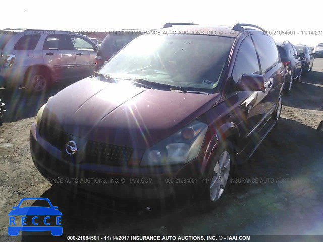 2006 Nissan Quest S/SE/SL 5N1BV28U76N102982 image 1