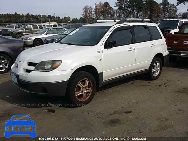 2004 Mitsubishi Outlander LS JA4LX31F54U028690 зображення 1