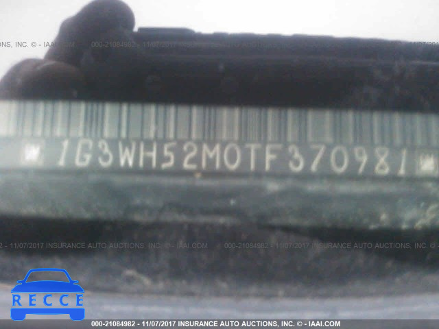 1996 Oldsmobile Cutlass Supreme SL 1G3WH52M0TF370981 image 8