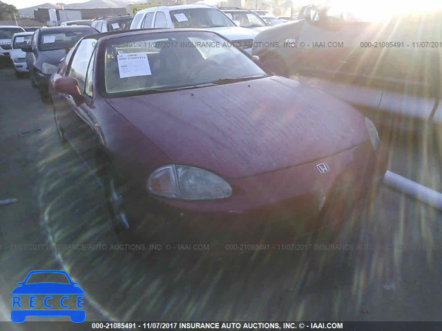 1996 Honda Civic DEL SOL SI JHMEH6260TS000302 зображення 0