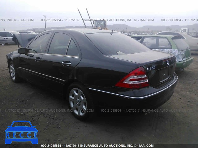 2006 Mercedes-benz C 350 WDBRF56H06F738062 image 2
