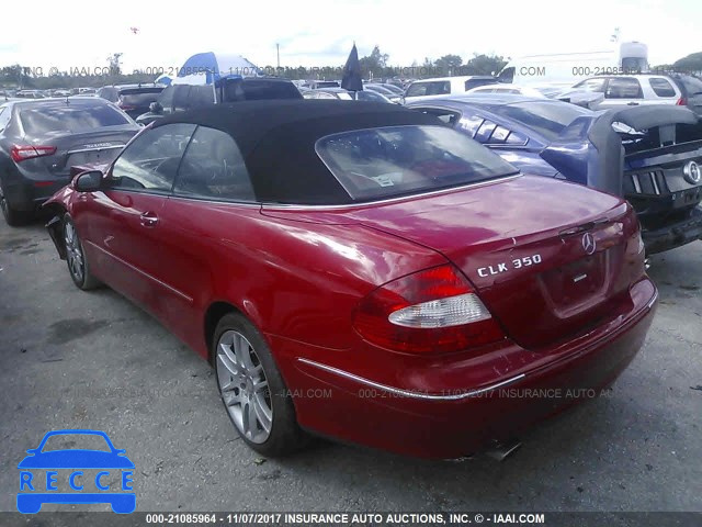 2009 Mercedes-benz CLK 350 WDBTK56F89T105167 image 2