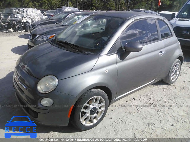 2012 Fiat 500 3C3CFFAR5CT127009 зображення 1