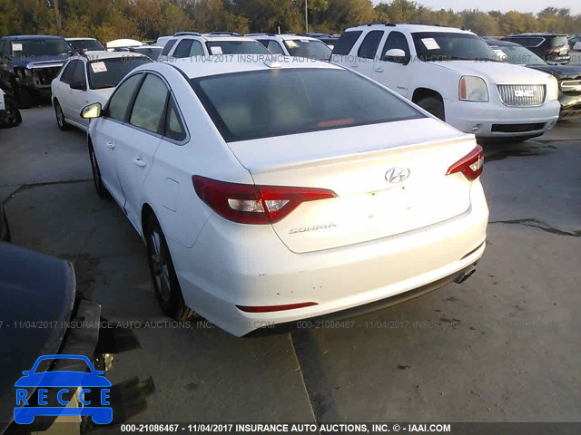 2017 HYUNDAI SONATA 5NPE24AF6HH578063 зображення 2