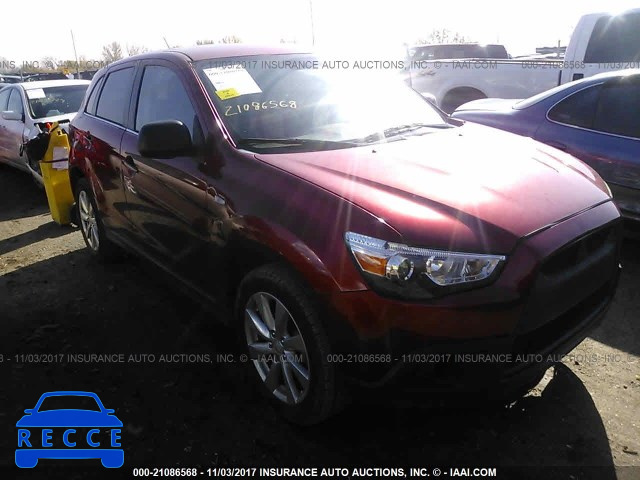 2013 Mitsubishi Outlander Sport SE 4A4AR4AU8DE024826 image 0