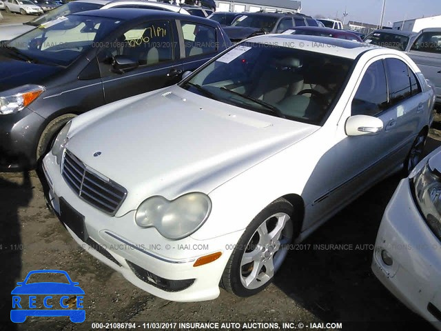 2007 Mercedes-benz C WDBRF56H87F877437 image 1