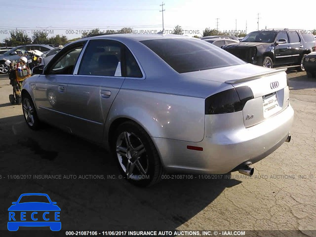 2007 Audi A4 2/TURBO WAUAF78E97A068245 image 2