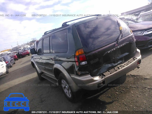 2000 Mitsubishi Montero SPORT LS/SPORT XLS JA4MT31HXYP016072 image 2