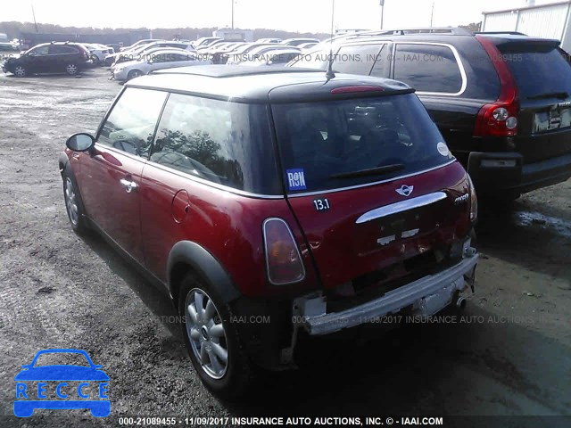 2004 MINI COOPER WMWRC33474TC56008 image 2