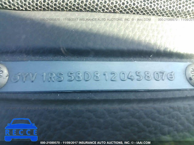 2001 Volvo S60 2.4T YV1RS58D812045807 image 8