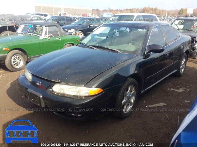 2002 Oldsmobile Alero GLS 1G3NF52E32C186693 зображення 1