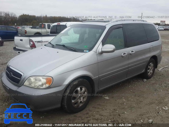 2004 KIA Sedona EX/LX KNDUP131346590978 image 1