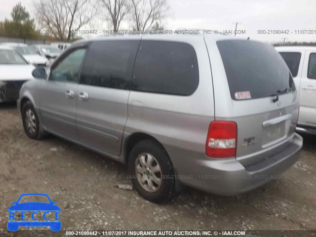 2004 KIA Sedona EX/LX KNDUP131346590978 image 2