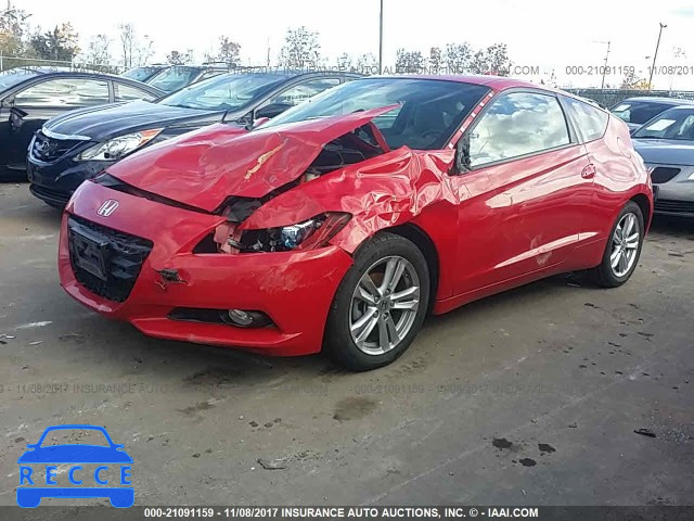 2011 Honda CR-Z EX JHMZF1D63BS009694 image 1