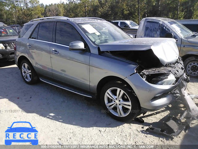 2013 Mercedes-benz ML 350 4MATIC 4JGDA5HB3DA206376 зображення 0