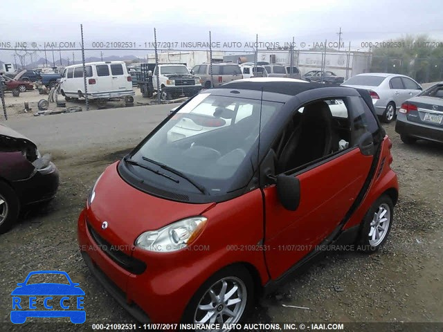 2008 Smart Fortwo PASSION WMEEK31X38K140591 image 1