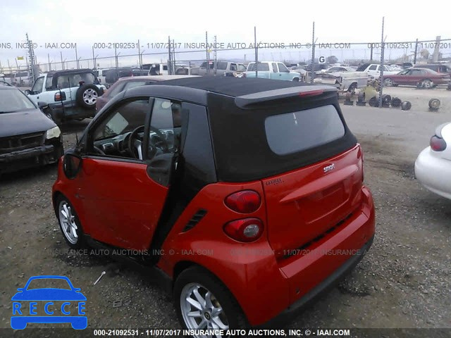 2008 Smart Fortwo PASSION WMEEK31X38K140591 image 2