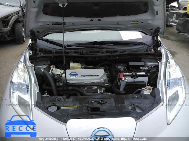 2011 Nissan Leaf SV/SL JN1AZ0CP7BT004022 зображення 9