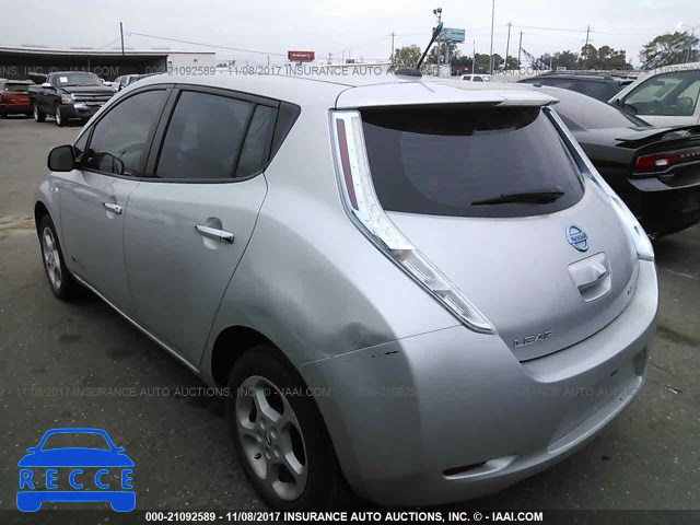 2011 Nissan Leaf SV/SL JN1AZ0CP7BT004022 зображення 2