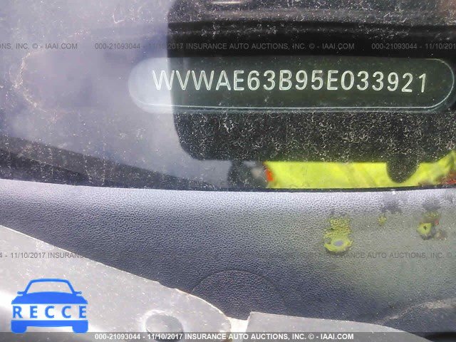 2005 Volkswagen Passat GLS TDI WVWAE63B95E033921 image 8