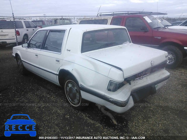 1989 Dodge Dynasty 1B3BC4633KD599725 зображення 2