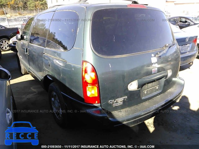 2000 Nissan Quest SE/GLE/GXE 4N2XN11T6YD818591 image 2