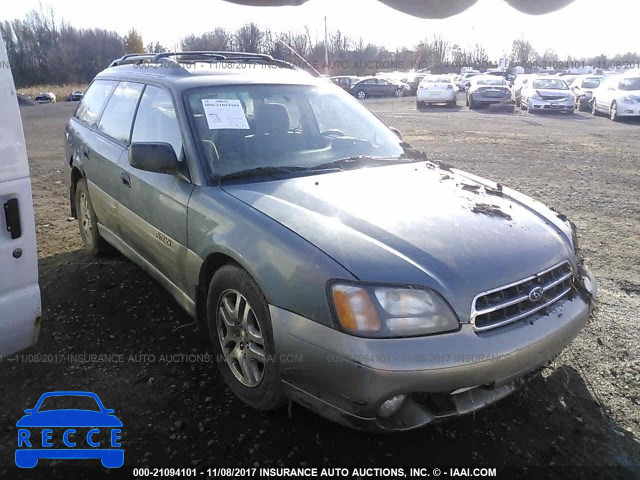 2001 Subaru Legacy OUTBACK 4S3BH665017661415 зображення 0