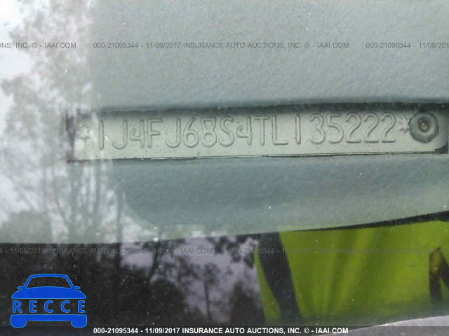 1996 JEEP CHEROKEE SPORT/CLASSIC 1J4FJ68S4TL135222 image 8