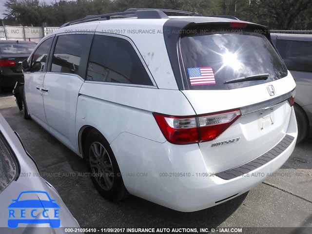 2013 HONDA ODYSSEY EXL 5FNRL5H65DB037461 image 2