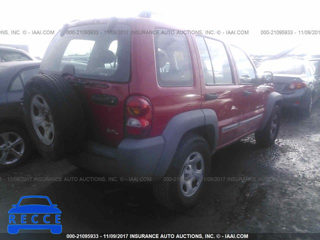 2002 Jeep Liberty SPORT 1J4GK48K72W119373 зображення 3