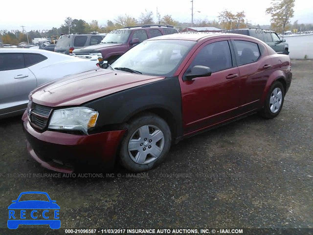 2008 Dodge Avenger SE 1B3LC46R48N581679 зображення 1