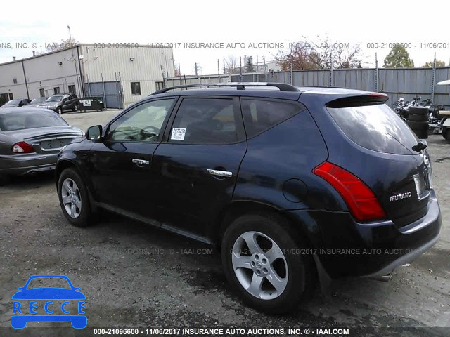 2003 Nissan Murano SL/SE JN8AZ08T13W110652 Bild 2