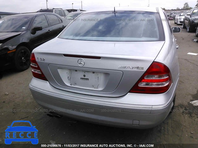 2003 MERCEDES-BENZ C 32 AMG KOMPRESSOR WDBRF65J53F410934 image 5